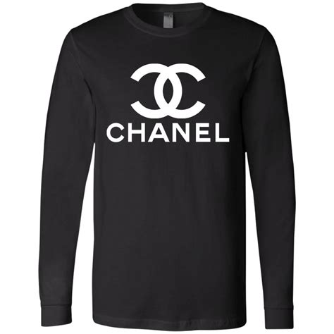 chanel no 5 long sleeve shirt|chanel long sleeve top.